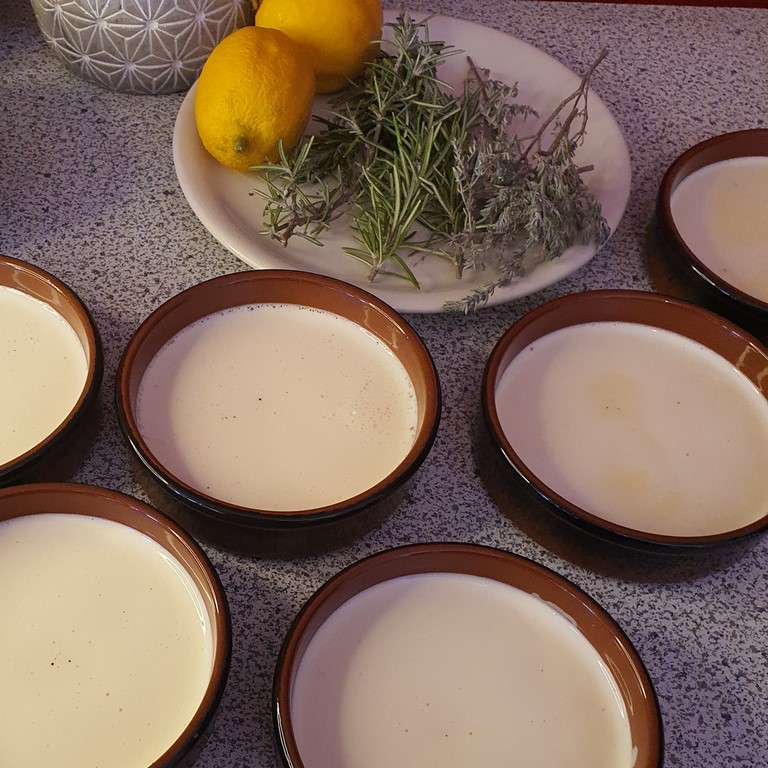 recept citroencreme met rozemarijn