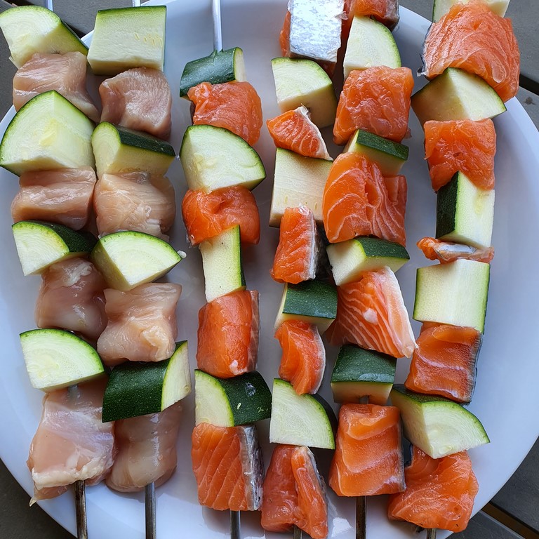 recept zalm van de barbecue