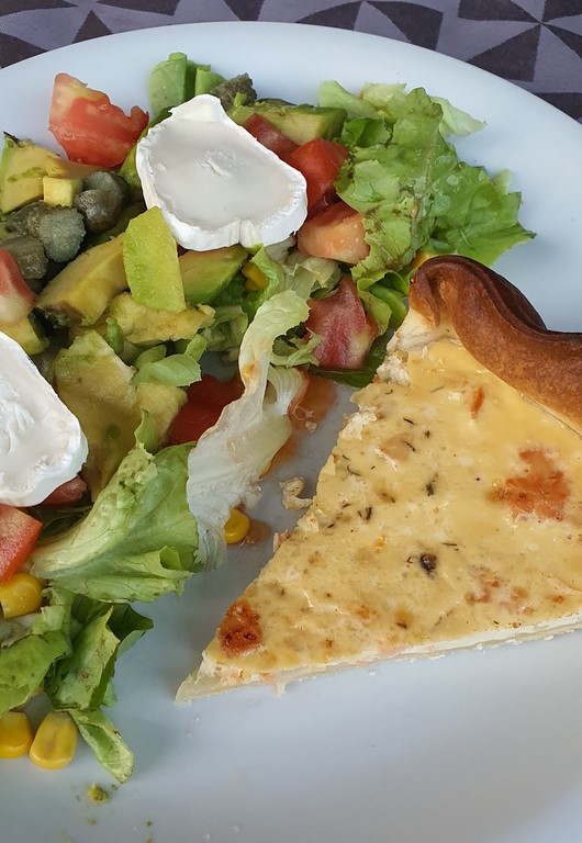 recept voor een zalm quiche