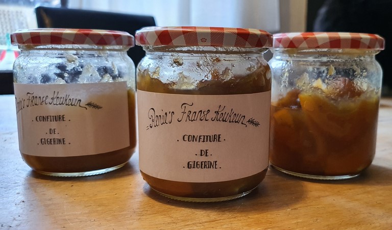 Zelfgemaakte jam volgens Frans recept