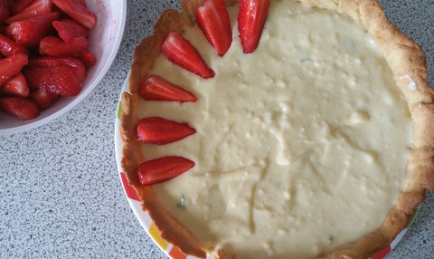 franse tarte aux fraises maken