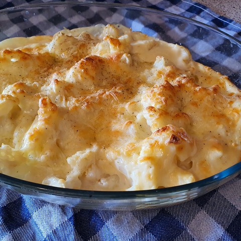 recept bloemkoolschotel met bechamel en kaas