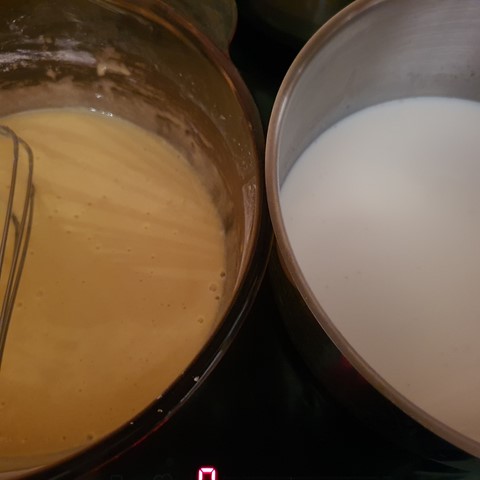 ingredient voor een banketbakkersroom