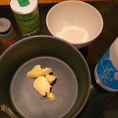 Ingrediënten bechamel saus Ingredienten bechamel saus