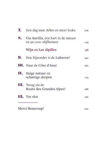 Frankrijk Binnendoor Zuidoost-Frankrijk inhoud