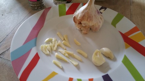 recept rollade met knoflook