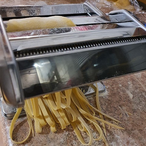 Pastamachine zelf pasta maken