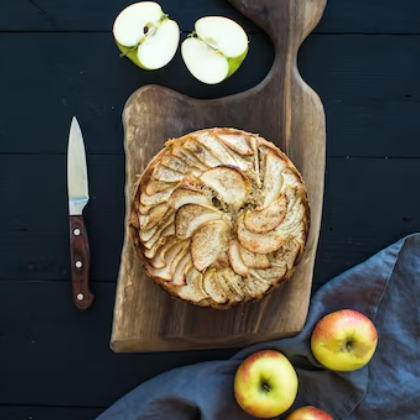 camembert met appels uit de oven