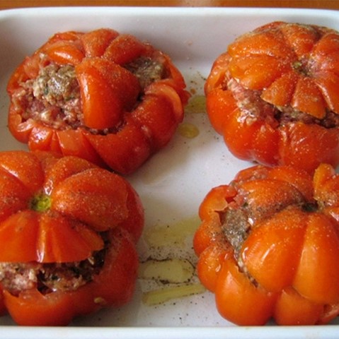 Gevulde tomaten recept ovenschotel