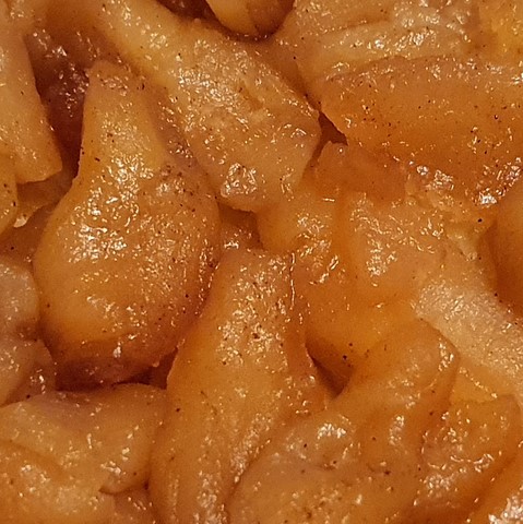 appels met camembert uit de oven